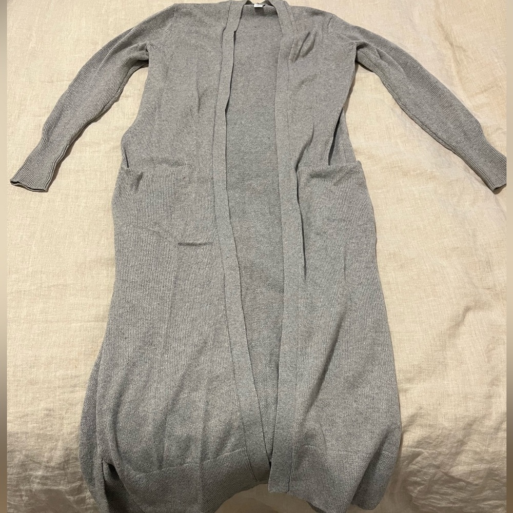 Extra long old navy cardigan size xs